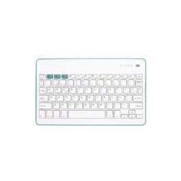 Teclado Silver Ht Qwerty Bluetooth Blanco Y Azul Precio: 29.49999965. SKU: B1KGTYKFZ5