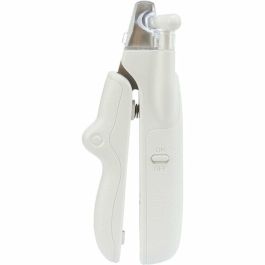 Cortaúñas con LED para Mascotas Trixie Acero Inoxidable Plástico 15 cm Blanco