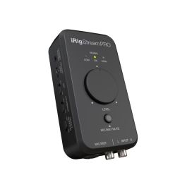 IKMULTIMED iRig Stream Pro Interfaz de audio digital para streaming profesional