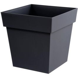 Maceta toscana cuadrada EDA - 39 x 39 x H 39 cm - 38 L - gris antracita Precio: 33.88999944. SKU: B19673WXH2