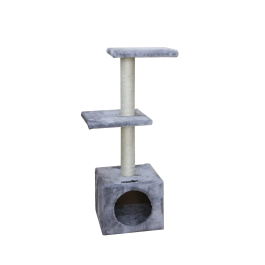 Freedog Rascador Building Gris Claro 30x30x89 cm Precio: 33.4999995. SKU: B19H267W6M