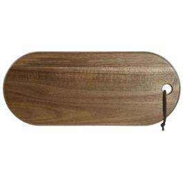 DKD Home Decor Tabla de Cortar Básicos de Madera de Acacia Natural 16x38x2 cm con Cuerda DKD Home Decor Tabla de Cortar Básicos de Madera de Acacia Natural 16x38x2 cm con Cuerda