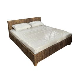 DKD Home Decor Cama de Matrimonio 220x192x92 cm, de Fibra de Banana y Teca, Colección Banana 1c25 Precio: 1525.9973685. SKU: B1GDNLW4NV