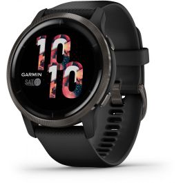 Garmin Venu 2 Smartwatch GPS 45mm, Reloj Inteligente Fitness con Música, Pagos y Monitor de Salud, Color Negro Precio: 323.69000037. SKU: S7164689