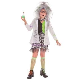 Creaciones Llopis Disfraz Infantil Científica Loca T-S