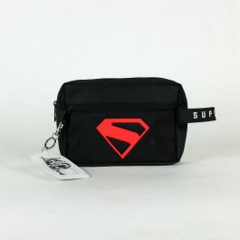 Cerdá Neceser de Aseo para Viaje Superman, para Niños y Niñas, Color Negro