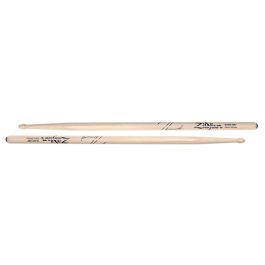 Zildjian 5A Baquetas de Hickory Anti-Vibe Natural - Diámetro 1.42cm, Longitud 40.64cm para Batería