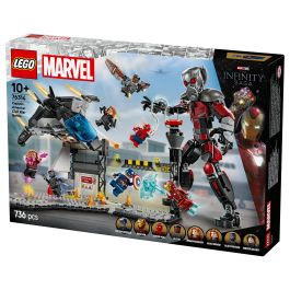 Lego Marvel 76314 La Batalla del Capitán América: Civil War Juguete para niño de 10 años
