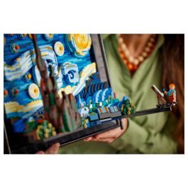 Lego Ideas 21333 Vincent Van Gogh - Lienzo de la Noche Estrellada Lámina Artística 3D - 2316 Piezas