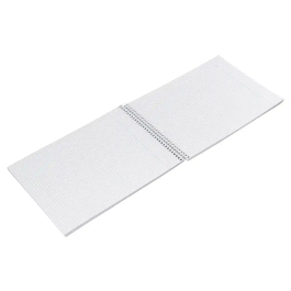 Liderpapel Cuaderno Espiral DIN A5 Apaisado Tapa Blanda 80 Hojas 75gr Cuadro 4mm Colores Surtidos