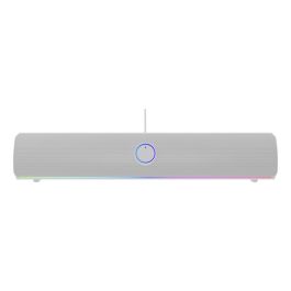 GENESIS NCS-2305 Altavoz Soundbar 2.0 Canales 10W RMS Blanco, Inalámbrico y Alámbrico, Bluetooth 5.2, Iluminación LED RGB Precio: 34.50000037. SKU: B176HHSTCE