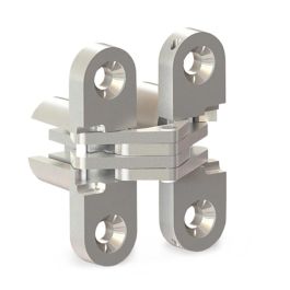 Pottker Bisagra Invisible Leyda para Mesas de Zamak Níquel 180° - Compatible con Espesores de 18 a 50mm Precio: 4.49999968. SKU: B1GB9EFN74