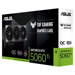ASUS RTX 5060 Ti 8GB GDDR7 TUF Gaming OC 3Fan Tarjeta Gráfica