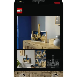 Lego Architecture 21064 París, Ciudad del Amor - Set de Construcción para Adultos - Regalo para Aficionados