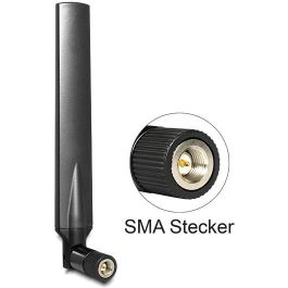 DeLOCK Antena LTE SMA Band 1/3/7/20 -5 -2.8 dBi omnidireccional con articulación, color negro Precio: 36.49999969. SKU: B19PDW4X9Y