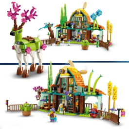Lego DREAMZzz 71459 Establo de Criaturas de Ensueño, Juguete de Granja con Figura de Ciervo 2 en 1