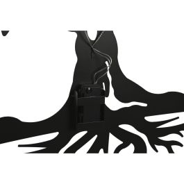 Decoracion Pared Cottage DKD Home Decor Negro 2 x 99 x 99 cm Decoracion Pared Cottage DKD Home Decor Negro 2 x 99 x 99 cm