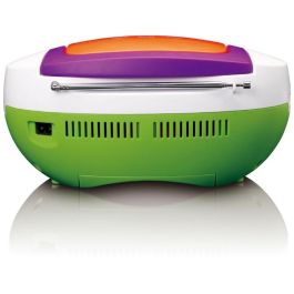Lenco SCD-41 Radio Portátil FM PLL USB LCD 13W con MP3 y Agarradera para fácil transporte