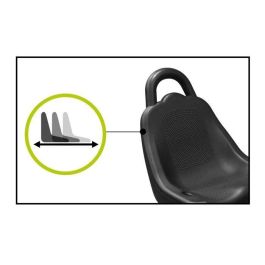 Stamp Go Kart a Pedales con Asiento Ajustable, Freno de Mano, Marco de Acero y Ruedas PP 190mm Stamp Go Kart a Pedales con Asiento Ajustable, Freno de Mano, Marco de Acero y Ruedas PP 190mm