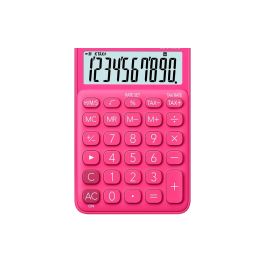 Casio Calculadora SL-310UC-RD de Bolsillo 10 Dígitos Tax +/- Tecla Color Fucsia