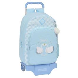 Mochila Escolar con Ruedas Glow Lab Cisnes Azul 30 x 46 x 14 cm Precio: 22.79000031. SKU: B1D2BVDAF7