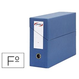 Caja Transferencia Pardo Folio Forrado Extra Doble Lomo 80 mm Estuche Interior Con Tarjetero Azul Precio: 23.94999948. SKU: B12SXDDYM9