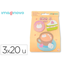 Imaginovo Bloc Notas Adhesivas Foodies Café 20 Hojas Tamaños Surtidos Precio: 1.815. SKU: B16SP3T98A