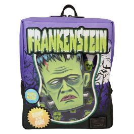 Loungefly Mochila Frankenstein Neon Mask Universal Monster Piel Vegana 28cm que Brilla en la Oscuridad Precio: 75.68999999. SKU: B19HWS65MG