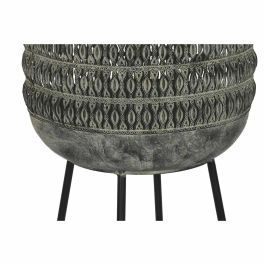 Macetero Alpino DKD Home Decor Gris Negro 32 x 84 x 32 cm Set de 2 (2 Unidades)