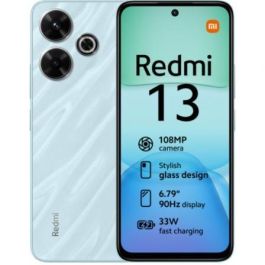 Xiaomi Redmi 13 REDMI 13 8-256 BL V3 Smartphone 8GB RAM 256GB ROM Azul Océano - Cámara 108MP, Pantalla 6.79" 90Hz, Batería 5030mAh Precio: 140.89000057. SKU: B14KCBVAA9