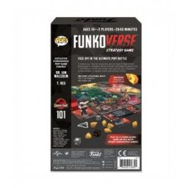 Funko Funkoverse Jurassic Park Edicion 101 Juego de Mesa con Figuras Exclusivas para 2 Jugadores +10 Años