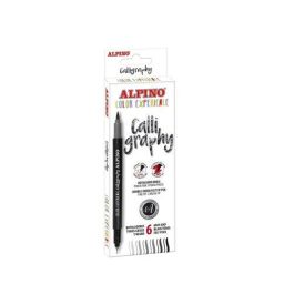 Rotulador Fibra Alpino Color Experience Calligraphy Doble Punta (Fina/Pincel) Estuche De 6 Precio: 4.58999948. SKU: B17X6PFT8C