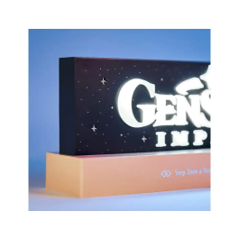 Wondee Genshin Impact The Official Licensed Light Lámpara Gaming PS Xbox PC para Coleccionistas