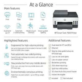 HP multifuncion inkjet Smart Tank 7605