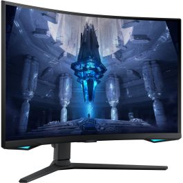 Samsung LS32BG750NPX Monitor Gaming 32" 4K UHD 165Hz 1ms Mini-LED Quantum HDR 2000 Curvo 1000R G-Sync Compatible FreeSync Premium Pro Negro