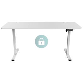 Mesa de Escritorio Mars Gaming MGDERGOPRO160W Blanco 160 x 60 cm