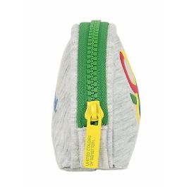 Monedero Benetton Pop Gris (9.5 x 7 x 3 cm) Monedero Benetton Pop Gris (9.5 x 7 x 3 cm)