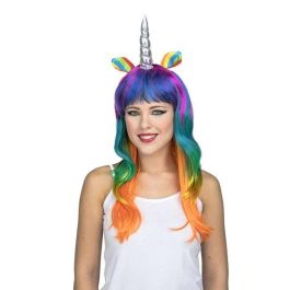 Peluca unicornio multicolor Precio: 7.139. SKU: B1D5MVMVHD