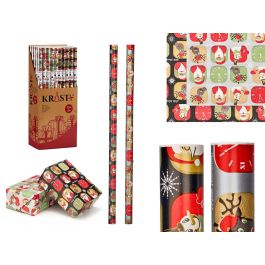 Krist+ Rollo de Papel Regalo Infantil Navideño Surtido 70 cm x 200 cm (Set de 50) Precio: 45.40525. SKU: B192DW9BFQ