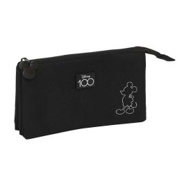 Bolso Escolar Portatodo Safta Triple Cremallera Mickey Mouse Disney 100 120x220x30 mm Bolso Escolar Portatodo Safta Triple Cremallera Mickey Mouse Disney 100 120x220x30 mm