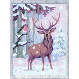 Ravensburger RAV00025831 Kit de Pintura por Números CreArt Kids "Ciervo romántico" 18 x 24 cm Ravensburger RAV00025831 Kit de Pintura por Números CreArt Kids "Ciervo romántico" 18 x 24 cm
