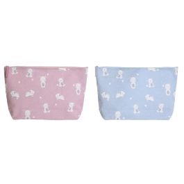 Neceser Baby DKD Home Decor Rosa Azul 8 x 21 x 33 cm (2 Unidades) Precio: 9.5000004. SKU: B1JLETMWMR