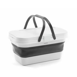 Cesta de Picnic Plegable con Tapa-Mesa Pickning InnovaGoods Cesta de Picnic Plegable con Tapa-Mesa Pickning InnovaGoods