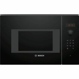 BOSCH BFL523MB1F Microondas de encastre individual Serie 4, Negro, 7 programas automáticos, Dimensiones: 38.2x59.4x31.7 cm Precio: 327.49999997. SKU: B19RBVJHSJ