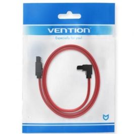 Vention KDDRD Cable de Datos SATA III Hembra a Hembra de 50cm Rojo para Conexión de SSD y HDD 6Gbps