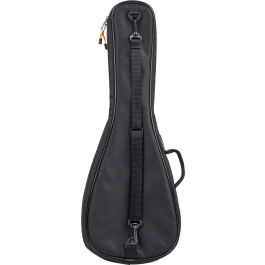 TOBAGO Funda Ukulele Tenor AU35T, Diseño Contemporáneo con Logo 'Armadillo' Bordado, Materiales de Alta Calidad, Negro