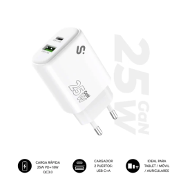 Cargador de Coche Subblim SUBCHG-6G2510 Blanco Precio: 10.50000006. SKU: B1JSWXZF5E