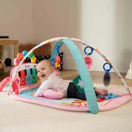 Baby Einstein BAB0074451174139 Tapete de Juego 4 en 1 Niña con Piano, Melodías Patadas, Juguetes Sensoriales Arch, Multilingüe