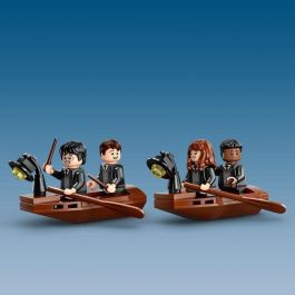 LEGO 76426 Harry Potter Cobertizo Castillo Hogwarts: La Piedra Filosofal - Set de Construcción con 7 Minifiguras y Botes LEGO 76426 Harry Potter Cobertizo Castillo Hogwarts: La Piedra Filosofal - Set de Construcción con 7 Minifiguras y Botes