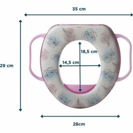 Disney Baby AAAOD88795 Reductor de Inodoro Infantil Confort con Asas de Lilo y Stitch